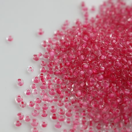 シードビーズ　5ｇ　Ø2㎜　(Rose pink)　フランスヴィンテージ  　　853