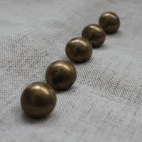 真鍮ボタン 15㎜  T･W&W PARIS刻印あり　フランスアンティークボタン 　350