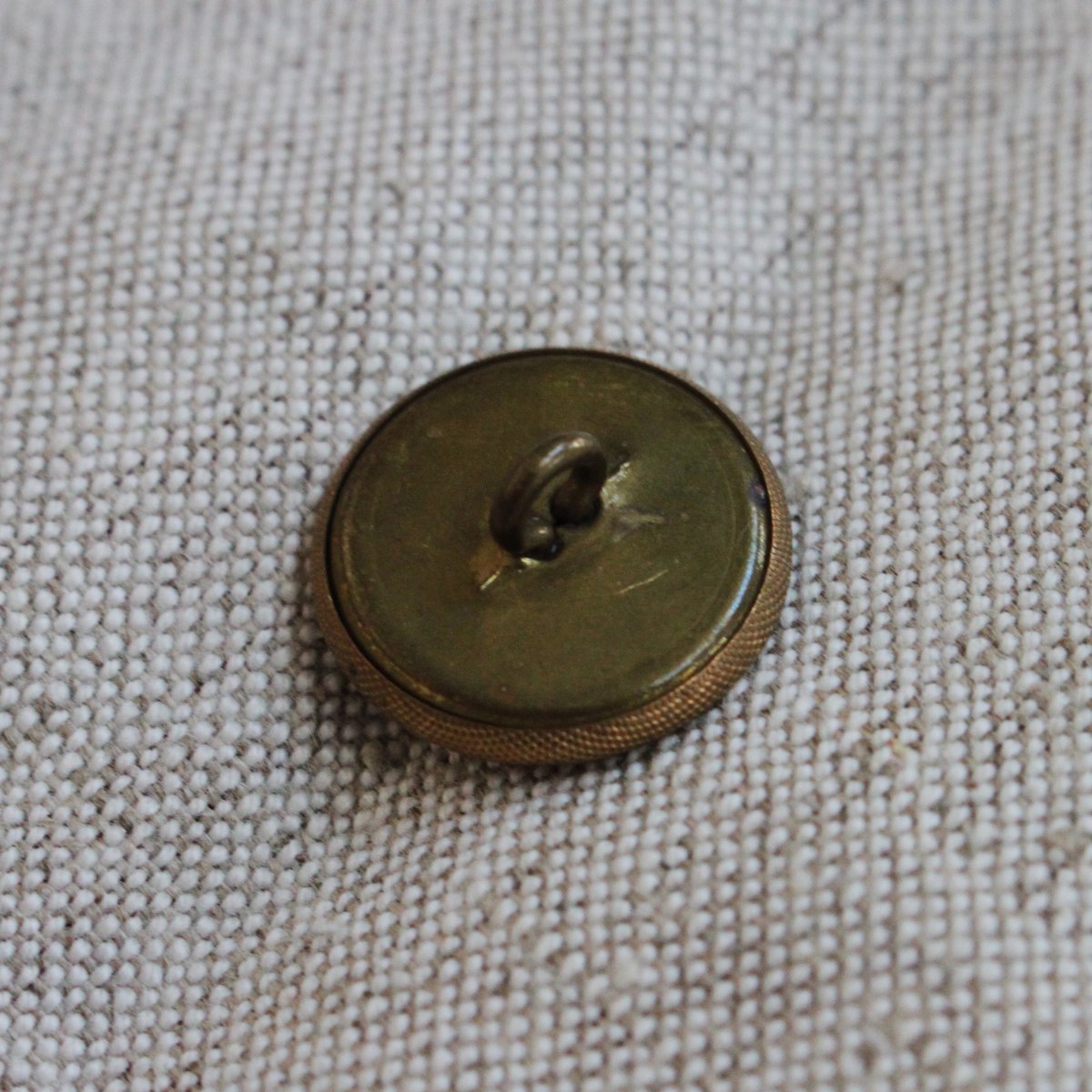 イカリマークの真鍮ボタン 20㎜ 　フランスヴィンテージ　179