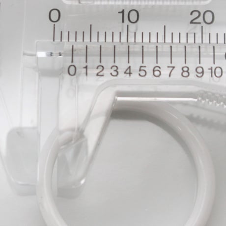 . ガラスリングパーツ20㎜　Mサイズ2個　フランス製1940年代ハンドメイド　2185