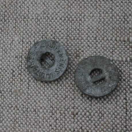 希少　フランス軍アルミボタン 14㎜ 　1個（Btype）equipements militaire  368