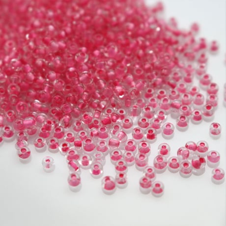 シードビーズ　5ｇ　Ø2㎜　(Rose pink)　フランスヴィンテージ  　　853
