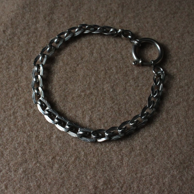 ヴィンテージ チェーンブレスレット 7㎜ J714 | Le manège