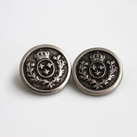 france vintage ボタン2個セット　18㎜   249