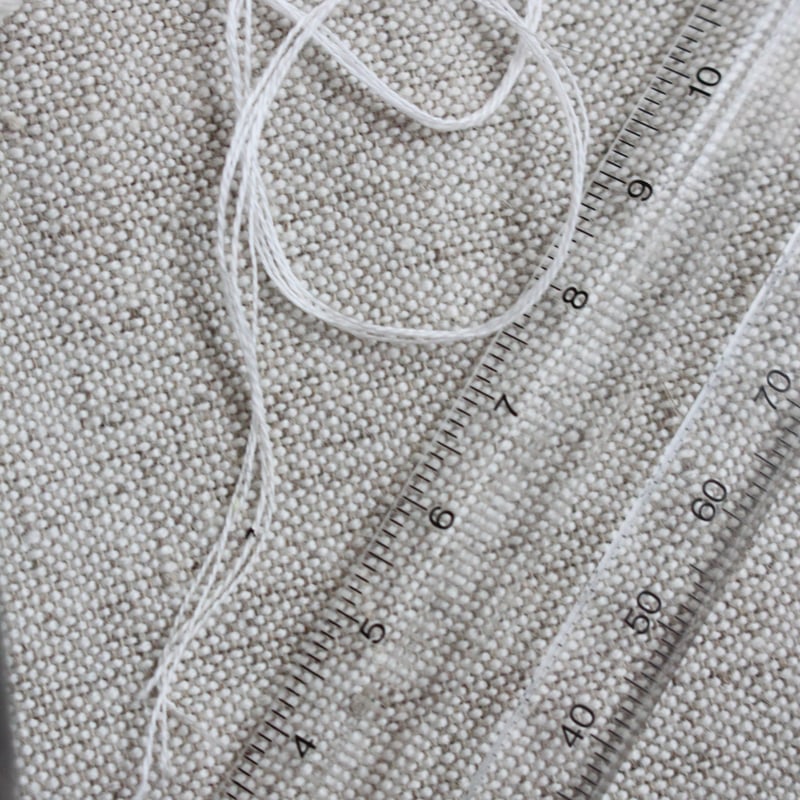 フランス製デッドストック 糸巻き「AU FRANC OR」（ベージュ