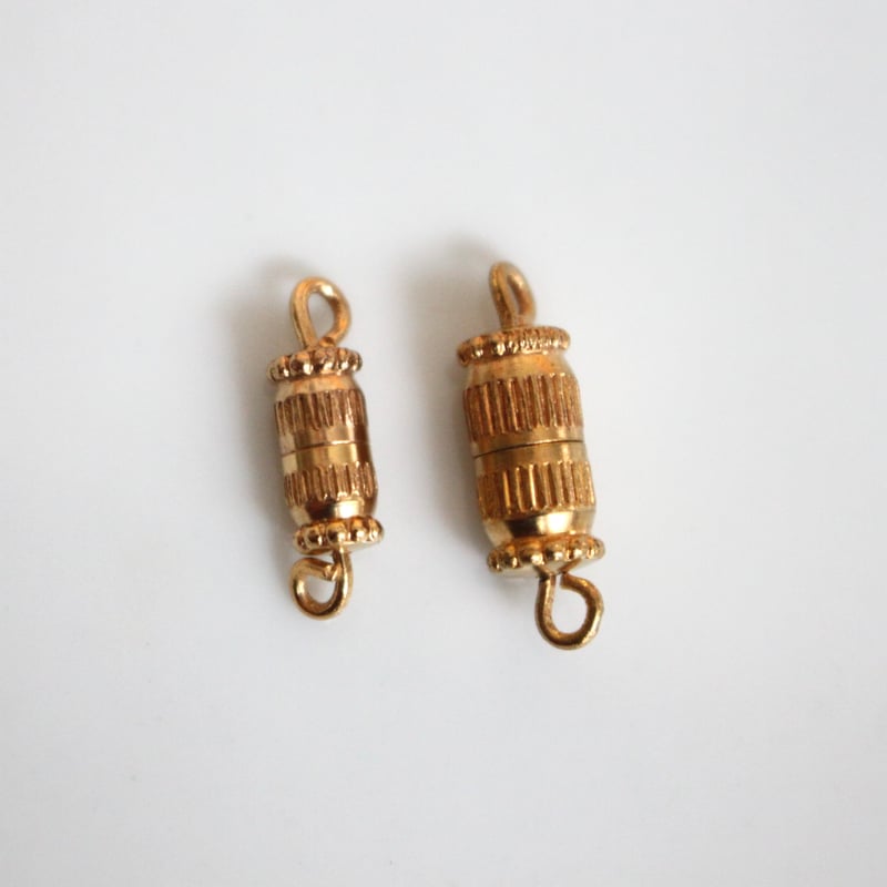 クラスプ ネジ式 留め具 M 17㎜ 4個 フランスヴィンテージ 813