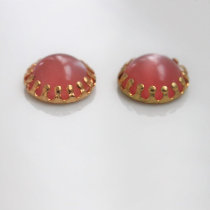 【健康・長寿・子宝】瑪瑙ハートアメジスト⭐️台座付き N72 バチカン付石座 ハート ＃4884 8.8×8mm用 ゴールド – 貴和製作所