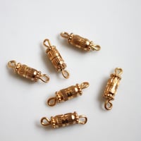 . クラスプ　ネジ式 留め具　S　16㎜　6個　フランスヴィンテージ　712