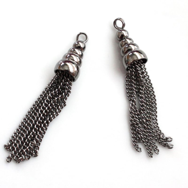 上質な金属製タッセルパーツ 45㎜ フランスヴィンテージ | Le manège