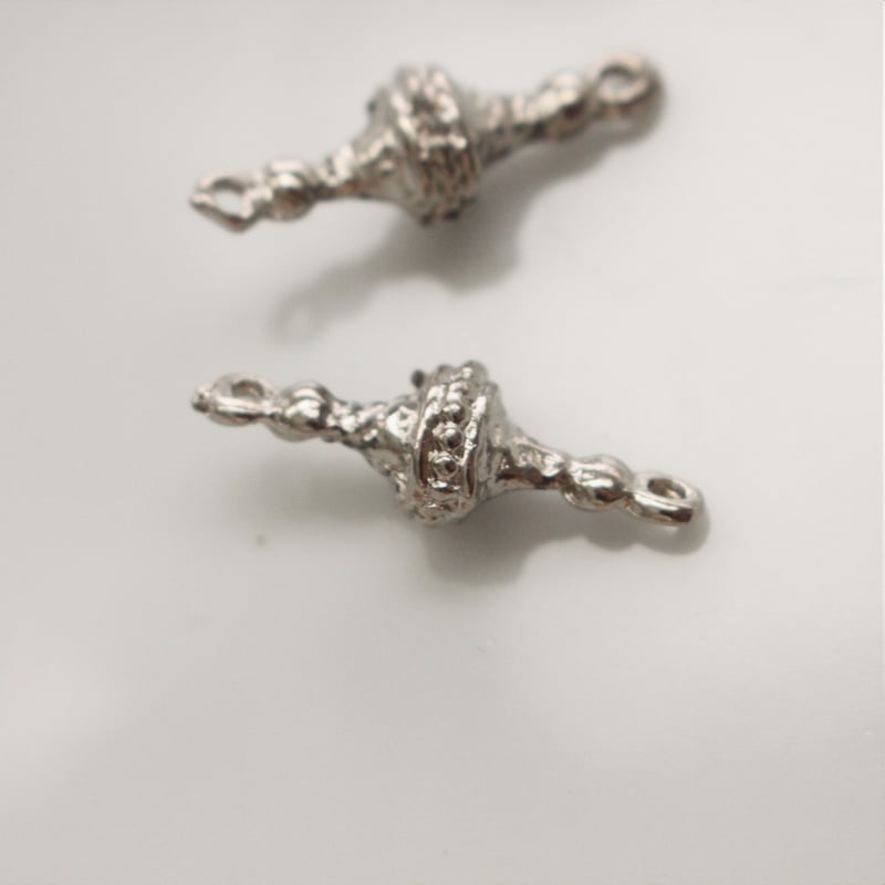 メタルパーツ 23㎜ ジョイントパーツ フランス70年代ヴィンテージ 981