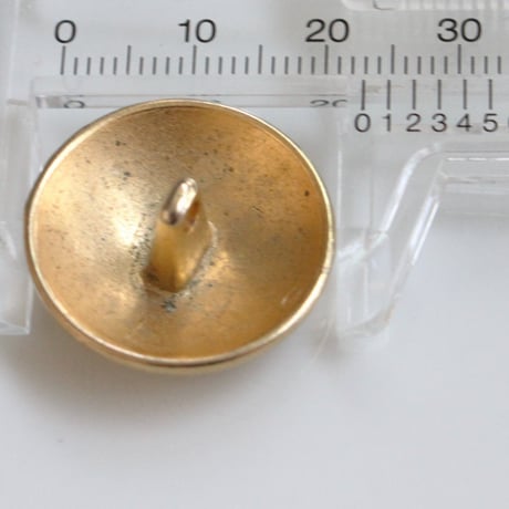 france vintage 紋章メタルボタン2個　23㎜  250