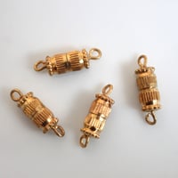 . クラスプ　ネジ式 留め具　M　17㎜　4個　フランスヴィンテージ　813