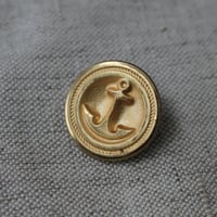 フランス政府真鍮メタルボタン 22㎜　フランスヴィンテージ　259