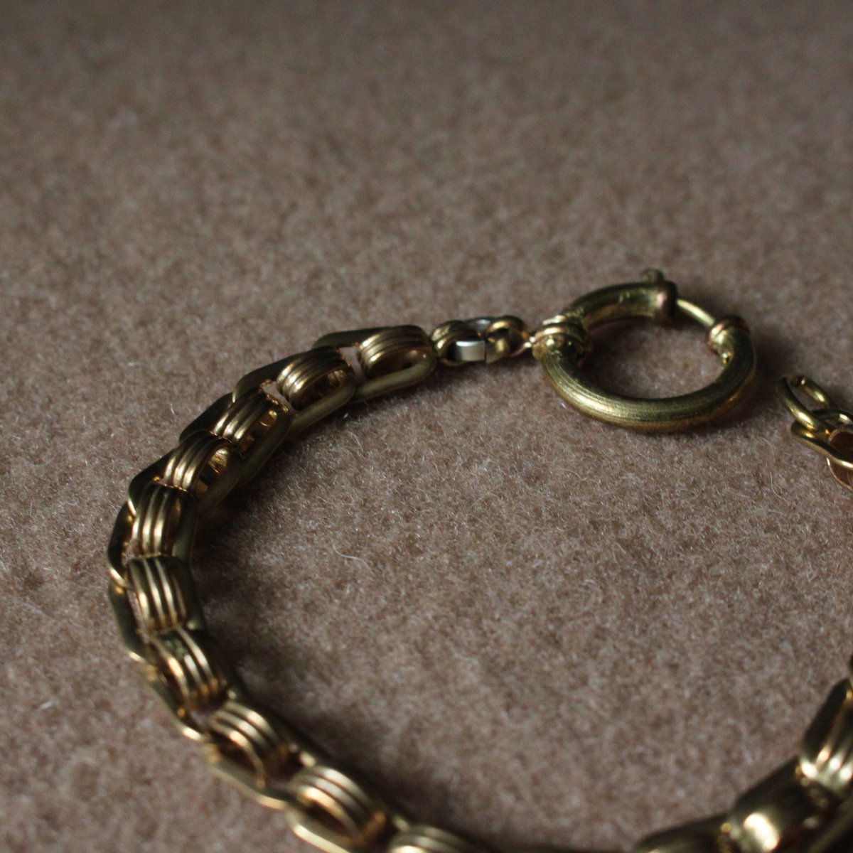 ヴィンテージ チェーンブレスレット 7㎜ J718 | Le manège