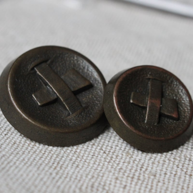 Antique buttons sample フランス　2SET レア品 Antique buttons sample フランス 2SET レア品