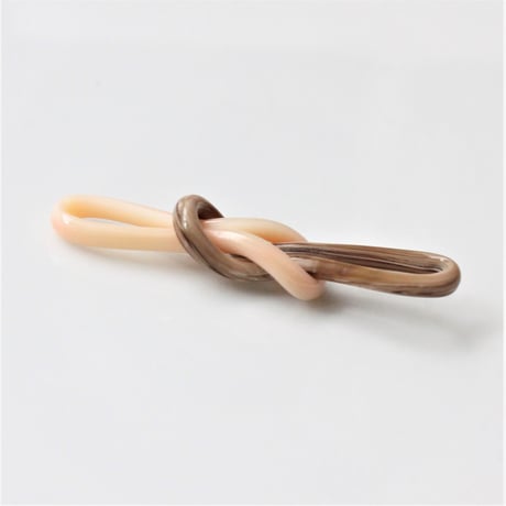 .ノットパーツ46㎜（ivory×beige）ドイツ製ヴィンテージ　119