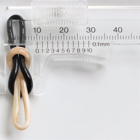 .ノットパーツ46㎜（ivory×beige）ドイツ製ヴィンテージ　119
