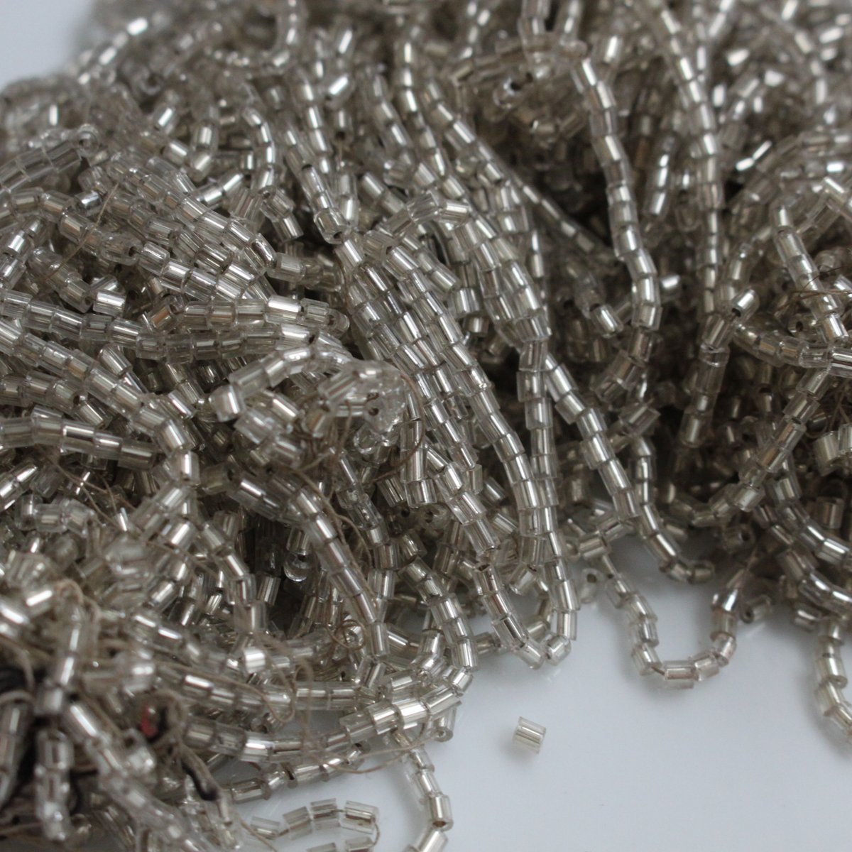 アンティーク竹ビーズ Ø2㎜（シルバー）フランス製 OR03 | Le manège