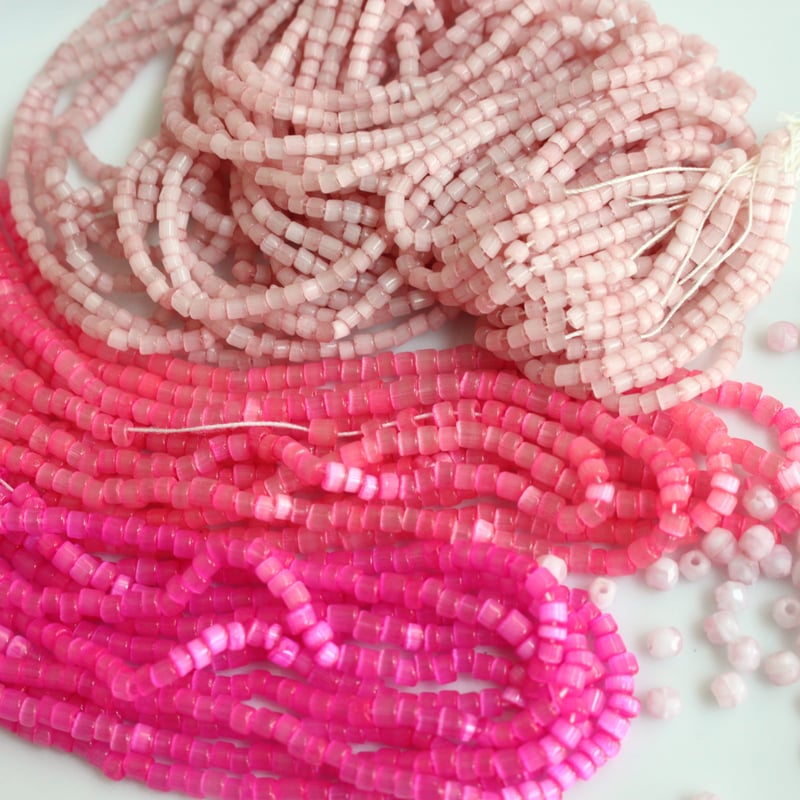 ☆P1201☆ エスニック古い頭飾り民族装飾装身具 ガラスビーズ