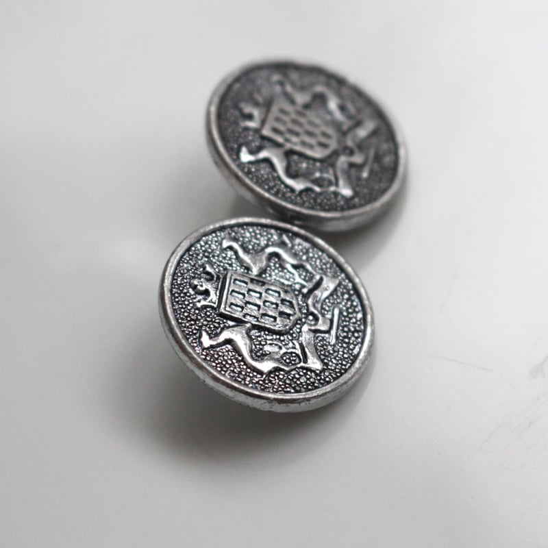 france vintage メタルボタン2個セット 18㎜ 235 | Le manège