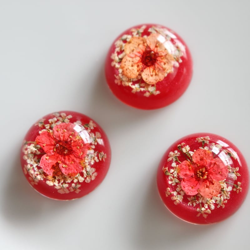 フランソワ　ピロ　赤と白の花　カーボンランダム　現代アート　一点もの フランソワピロ赤と白の花カーボンランダム現代アート一点もの