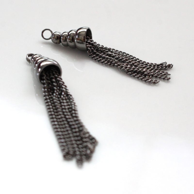 上質な金属製タッセルパーツ 45㎜ フランスヴィンテージ | Le manège