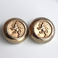 france vintage ボタン2個セット　27㎜  226