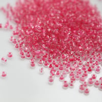 シードビーズ　5ｇ　Ø2㎜　(Rose pink)　フランスヴィンテージ  　　853