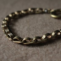 .1910s ドイツ製 チェーンブレスレット　7㎜　J718