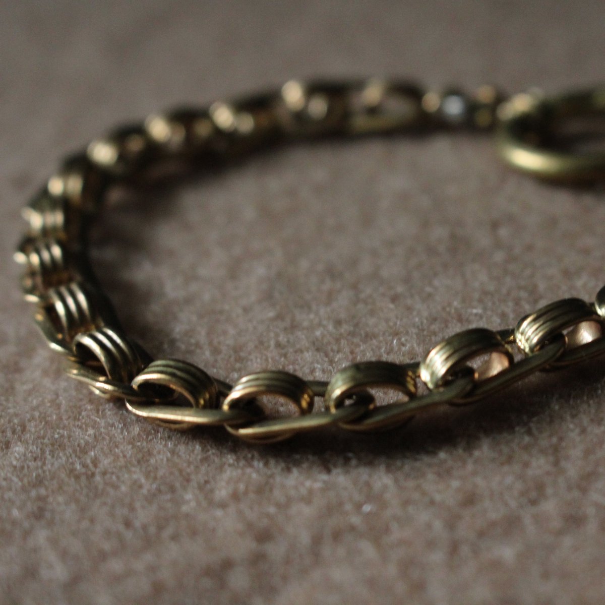 1910s ドイツ製 チェーンブレスレット 7㎜ J718 | Le manège