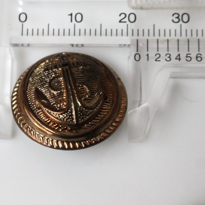 france vintage ボタン2個セット 22㎜ 255 | Le manège