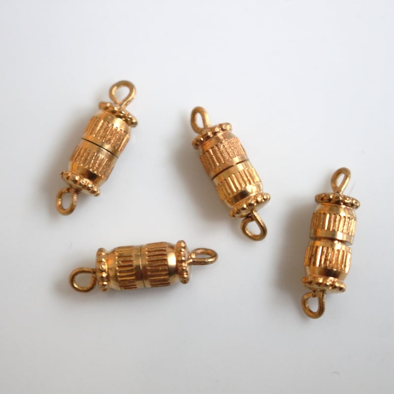 クラスプ ネジ式 留め具 M 17㎜ 4個 フランスヴィンテージ 813