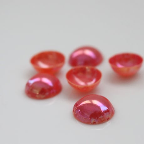 .【希少】カップ型スパンコール10㎜ 6個　PINK 1920年代フランス製　1000