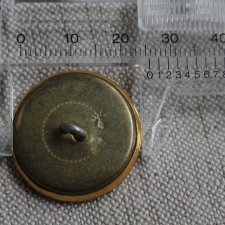 france vintage フランス政府メタルボタン（アイビー）26㎜　336t