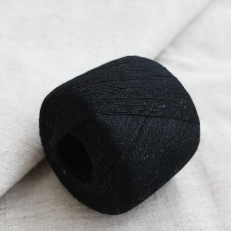 フランス製デッドストック 糸巻き「AU FRANC OR」（ブラック