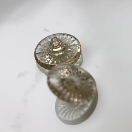 . ガラスボタン14㎜　2個　ドイツヴィンテージ　G1