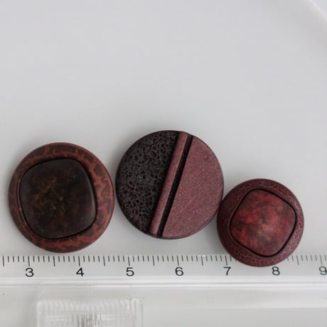 【ボタンセット】france vintage 3個セット　266