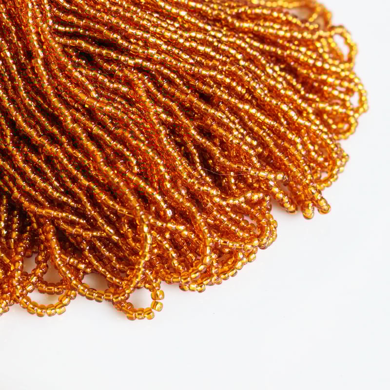 シードビーズ (ｺﾞｰﾙﾄﾞ) Ø2㎜ チェコヴィンテージ fe28 | Le manège