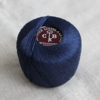 . フランス製ヴィンテージデッドストック　糸巻き  À la Clé（鍵印）（ネイビー）1571