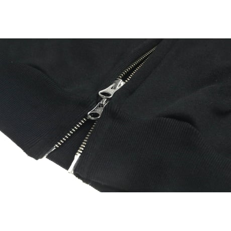 15.0oz Open End Magnum Weight Sweatshirt Full Zip Parka / Chain Stitch Twin Swallow Design