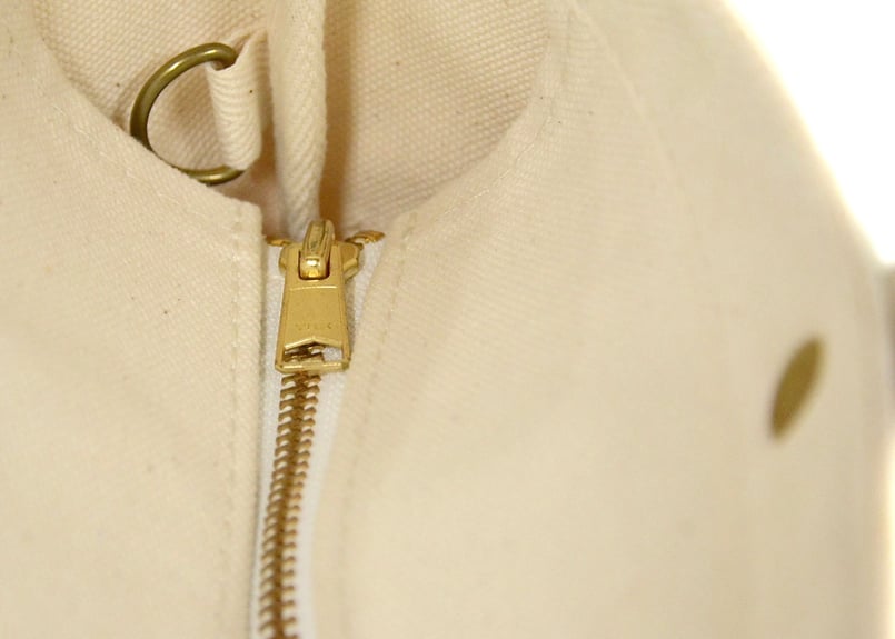 頒布縫製 George 1 [4号帆布]キナリ、ブラック | 佐藤防水店 オンラインショップ