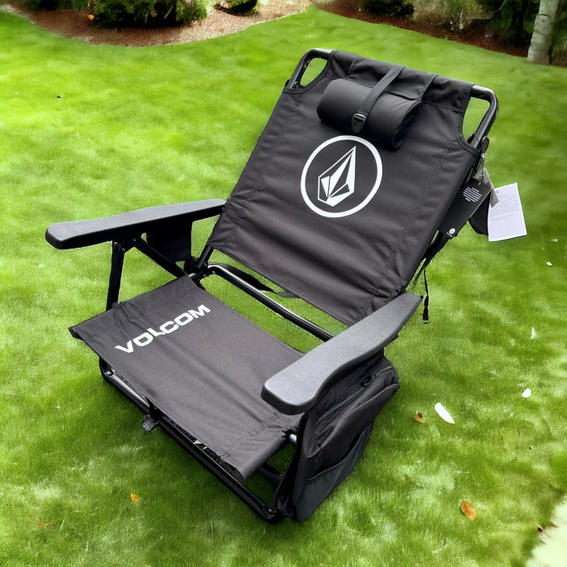 VOLCOM Timmy Barbados Chair BLK | SYMPATHY WEB