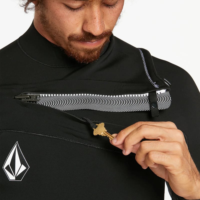 MODULATOR 3/2MM CHEST ZIP WETSUIT - BLACK | SYM