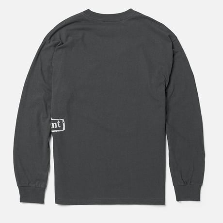 VOLCOM ENTERTAINMENT STONE BURST LONG SLEEVE TEE - STEALTH