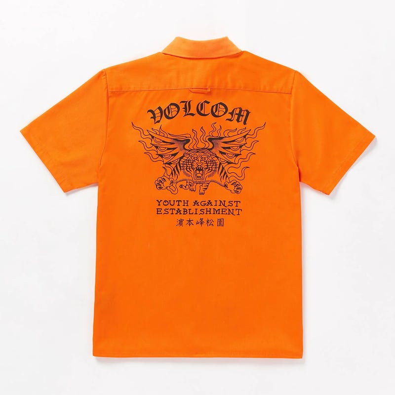 90s VOLCOM ボルコム アートTシャツ L相当 USA 90s VOLCOM ボルコム アートTシャツ L相当 USA