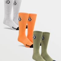 VOLCOM FULL STONE SOCKS 3 PACK