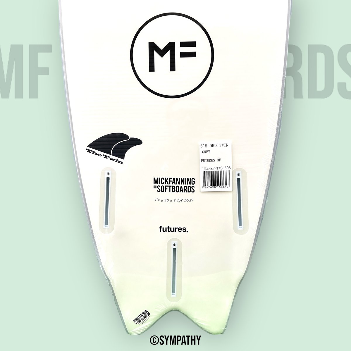 MFsoftboards DHD TWIN 5'8 MFsoftboards DHD TWIN 5'8