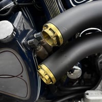 ZON ブラス マフラーエンドキャップ  Brass Muffler End Cap “Overcut” 45パイ 1-3/4