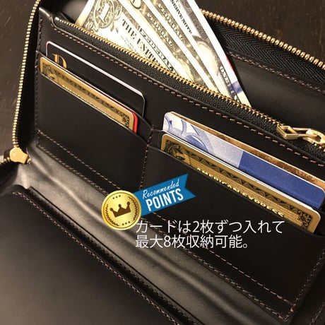 Leather Travelers Wallet　 レザートラベラーズウォレット　ZON original