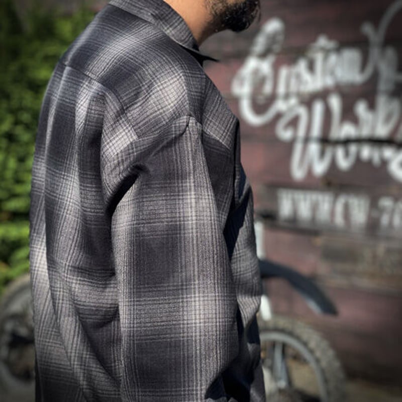 再入荷!『CALTOP』オンブレチェックシャツ長袖 | CUSTOM WORKS ZON